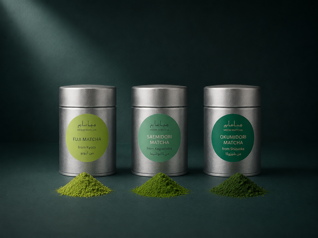 A trip to Japan : a curated trio of premium ceremonail matcha